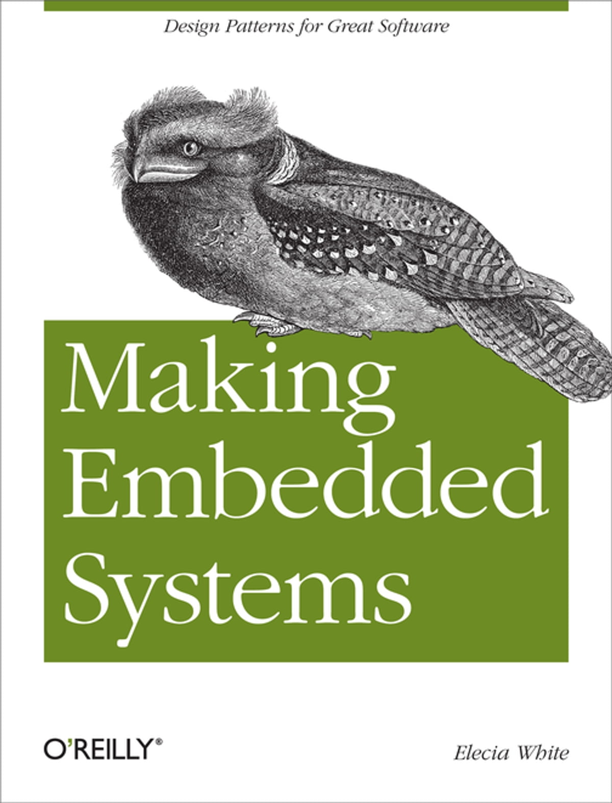 Book cover: Making Embedded Systems by Elecia White